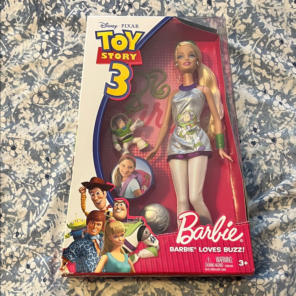 Barbie Toy Story 3 Doll - Silver and Pink Outfit